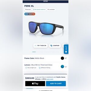 Costa Polarized sunglasses